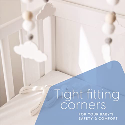 Milliard Memory Foam Crib Mattress, 2022 Edition, Flip Technology, Firm