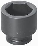 Williams 8-6104 1-1/2 Drive Impact Socket, 6 Point, 3-1/4-Inch