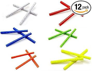 orange spoke reflectors