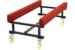 DONIKS Watercraft PWC Dolly,Jet ski Dolly tolerable 1600 LBS Capacity Boat Storage Trailer Adjustable Width with Four Casters & Two Brakes,Heavy Duty Boat standsfor Dinghy, Sailboat