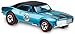 Hot Wheels 2018 50th Anniversary Originals 3/5 - '67 Camaro (Blue) with Button
