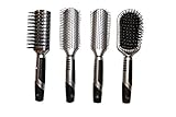 Viva Icicles Professional Hair Brush Set (4 Pack)