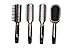 Viva Icicles Professional Hair Brush Set (4 Pack)