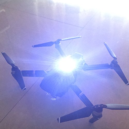 Drone Lights, TopSun White 5 LEDs Drone Strobe for Night Anti Collision