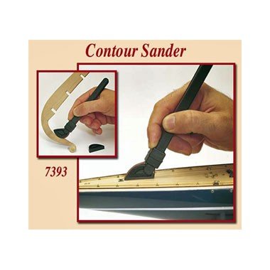 Contour Sander for Hand Finishing Models and Model Ships