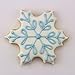 Ann Clark Snowflake Cookie Cutter - 3.5 Inches - Tin Plated Steel