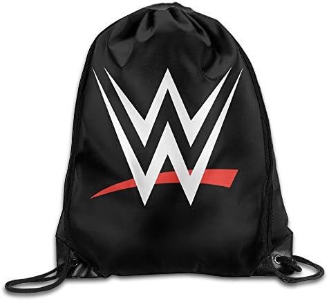HotBB WWE Logo Drawstring Backpacks Sack Bag/Bags