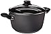 Swiss Diamond Swiss Titan 5.5 quart Stock Pot with Lid, Gray, 9.5