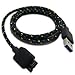 Rayshop - 3ft Braided Fabric Micro USB 3.0 Data Charger Cable Samsung Note 3 N9000 S5 i9600 ( Color : Black )