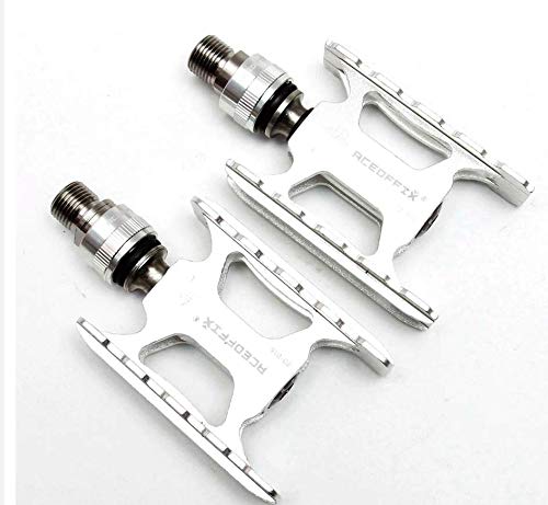 Quick Release Pedals for BROMPTON 254g Pair BLACK (Silver)