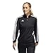 adidas womens Tiro Track Jacket Black/White Medium