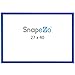 SnapeZo Movie Poster Frame 27x40, Blue, 1.25 Inch Aluminum Profile, Front-Loading Snap Frame, Wall Mounting, Professional Series for One Sheet Movie Posters