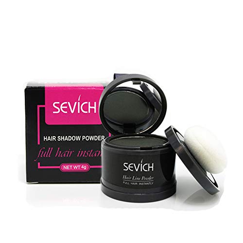 Instantly Hair Shadow - Sevich Hair Line Powder, Quick Cover Grey Hair Root Concealer with Puff Touch, 4g Light Blonde - Thumbnail 6