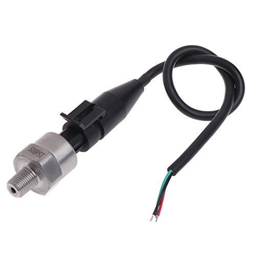 Youngy DC5V 1/8NPT Pressure Transducer Transmitter Sensor Stainless Steel Oil Air Water - 30psi - Thumbnail 4