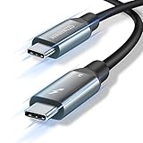 ANNNWZZD Thunderbolt 3 Cable 40Gbps Data Transfer