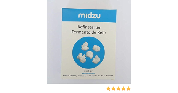 Fermento de Kefir Midzu x 3-18g : Amazon.es: Alimentación y ...
