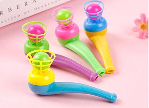 Dartphew Toys,Dartphew 1Pcs Fashion Blow Pipe & Balls - Great Gift for Kids Baby Children Boys Girls,for Safe & Fun blowing Play to Control the Power of Breathing(Color and Style: Random) - Thumbnail 3