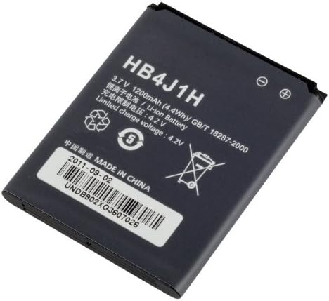 Generic Replacement HB4J1H Battery fit for Huawei M835 Comet U8120 IDEOS U8150 U8160 U8180 V845