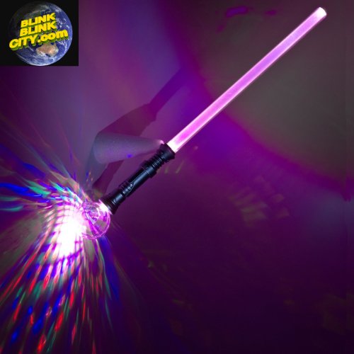 Flashing Panda Multicolor Flashing LED Sword with Prismatic Sphere Handle