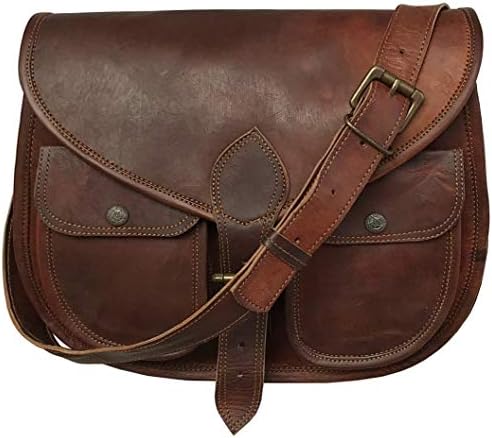 13 Inch Leather Purse Women Shoulder Bag Crossbody Satchel Ladies Tote Travel Purse Genuine Leather Ipad Bag