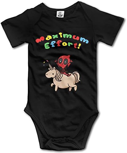 OULIKE Maximum Effort Comic Baby Climbing Clothes Bodysuit