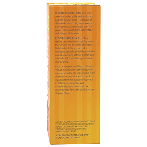 WonderSlim FAST BOOST Energy Drink Mix with B12, Orange Multivitamins