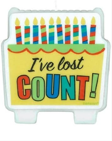 I've Lost Count Candle by Amsan