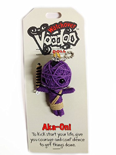 John Hinde Watchover Voodoo Doll Aka-Oni Purple