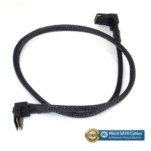 Internal Mini SAS SFF-8087 36 Pin Right Angle to SFF-8087 36 Pin Right Angle Cable - 0.60 Meter