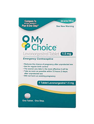 My Choice Emergency Contraceptive 1 Tablet (The Best Morning After Pill)