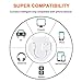 Headphone Adapter for iPhone Adapter 3.5mm Jack Charging Audio 2 in1 Jack Audio to 3.5mm Dongle Aux Splitter Converter Adaptor Cable Compatible with iPhone Xs Max XR X 8 7 Plus for iOS 10.3 or Higher