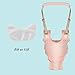 Handheld Baby Walking Harness for Kids, Adjustable Toddler Walking Assistant with Detachable Crotch, Safe Standing & Walk Learning Helper for 8+ Months Baby (Pink-Ordinary)