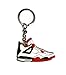 Nike White Air Jordan IV Sneaker Keychain