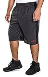 Spalding Mens Basketball Gym Athletic Shorts Contrast Knit Sides