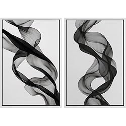 MUDECOR Framed Canvas Print Wall Art Set Flowing