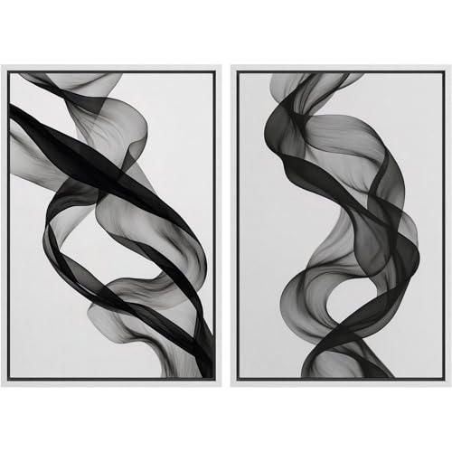 MUDECOR Framed Canvas Print Wall Art Set Flowing