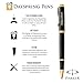 Dayspring Pens | Personalized PARKER IM Black Gold Trim Rollerball Gift Pen. Custom Engraved Fast!