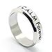 Fanstown C.L.A.M Forever Handmade Steel Birthday Ring Necklace