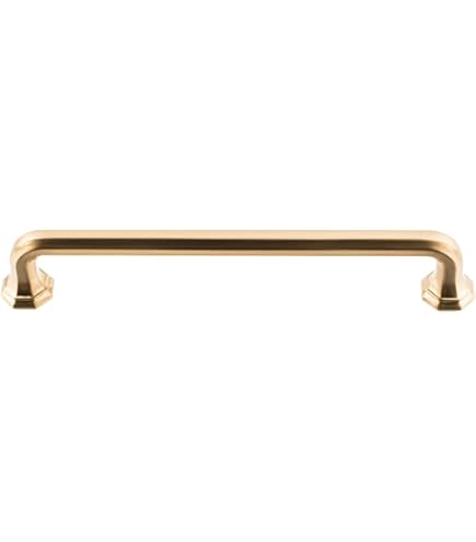 Atlas Homewares Tom Tom Cabinet Pull - 7.5 Inch Warm Brass Handle