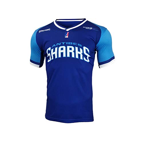 Antibes Sharks Offizielles Auswärtstrikot 2019-2020 Basketball Unisex M blau