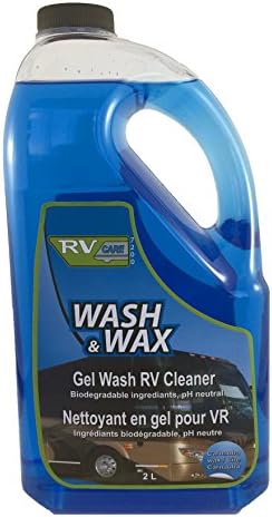 RV CARE Professional Wash &amp; Wax Concentrate Gel Wash RV Cleaner and Wax With Carnauba 7200 (67 ounces)