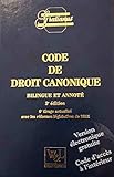 Code de Droit Canonique 3° éd. bilingue et