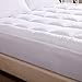 WhatsBedding Cotton Waterproof Mattress Pad Queen Size Top Down Alternative Filling Pillowtop Mattress Topper Cover-Fitted Quilted (Mattress Pad Queen)