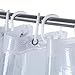 Better Than Bubbles Tech Friendly Clear Shower Curtain Liner with Pockets - for iPad, iPhone, Android, etc.
