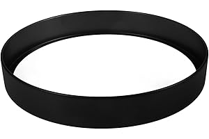 Tofficu Minimalist Metal Clock Border 14 Inch Sleek Ultra-Thin Quartz Clock Frame