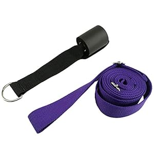 NOBRAND Yoga Stand Door Flexibility Door Stretching Stretcher Strap,for Ballet Cheer Dance Gymnastics Leg Stretch Belt