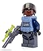 Lego Jurassic World ACU Minifigure 75919 Dark Reddish Brown Head Exclusive