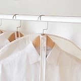 HomeClean Garment Covers Bag 12 Pcs 24x40in Transparent Dustproof Zipper view 9