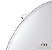 Hamilton Hills Large Round Mirror 30 inch Polished Glass Frameless, Lightweight Mirror for Wall | 1