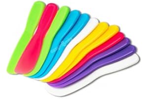 Dental Lab Mixing Sticks Spatula Plastic Disposable Mixing Plaster Alginate 12pcs